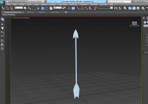 آموزش ساخت بارانی از پیکانها در تری دی مکس
